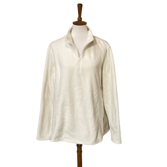 Cabela's Tops - Cabela’s cream white quarter zip fleece xl 2XL